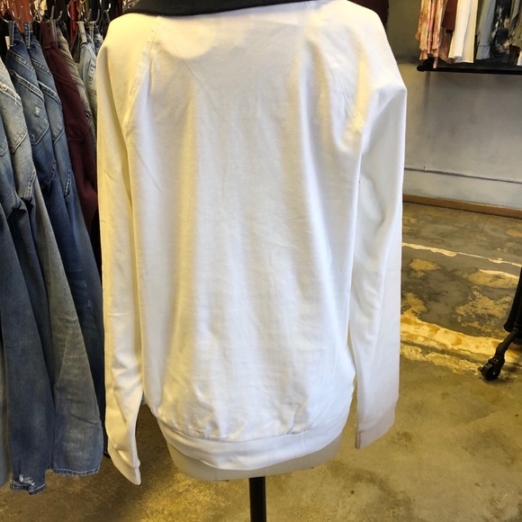 WannaB Colorblock Zip Top Stretchy S M L XL - Picture 5 of 6